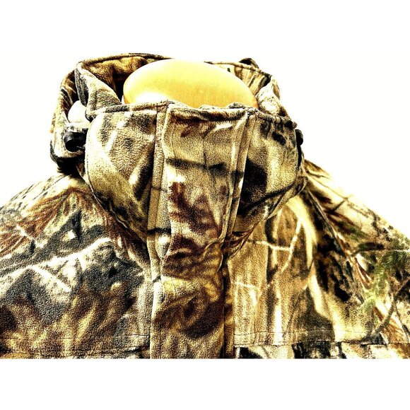 Realtree Mens Hunting Camo Jacket w/Hood Sz. L 90s - Picture 5 of 7